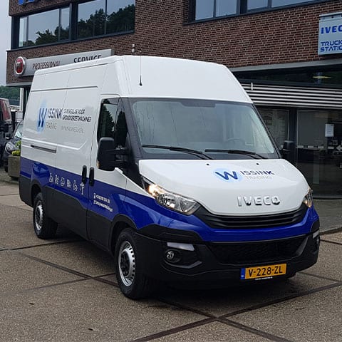 IVECO Daily bestelwagen voor Wissink Trading